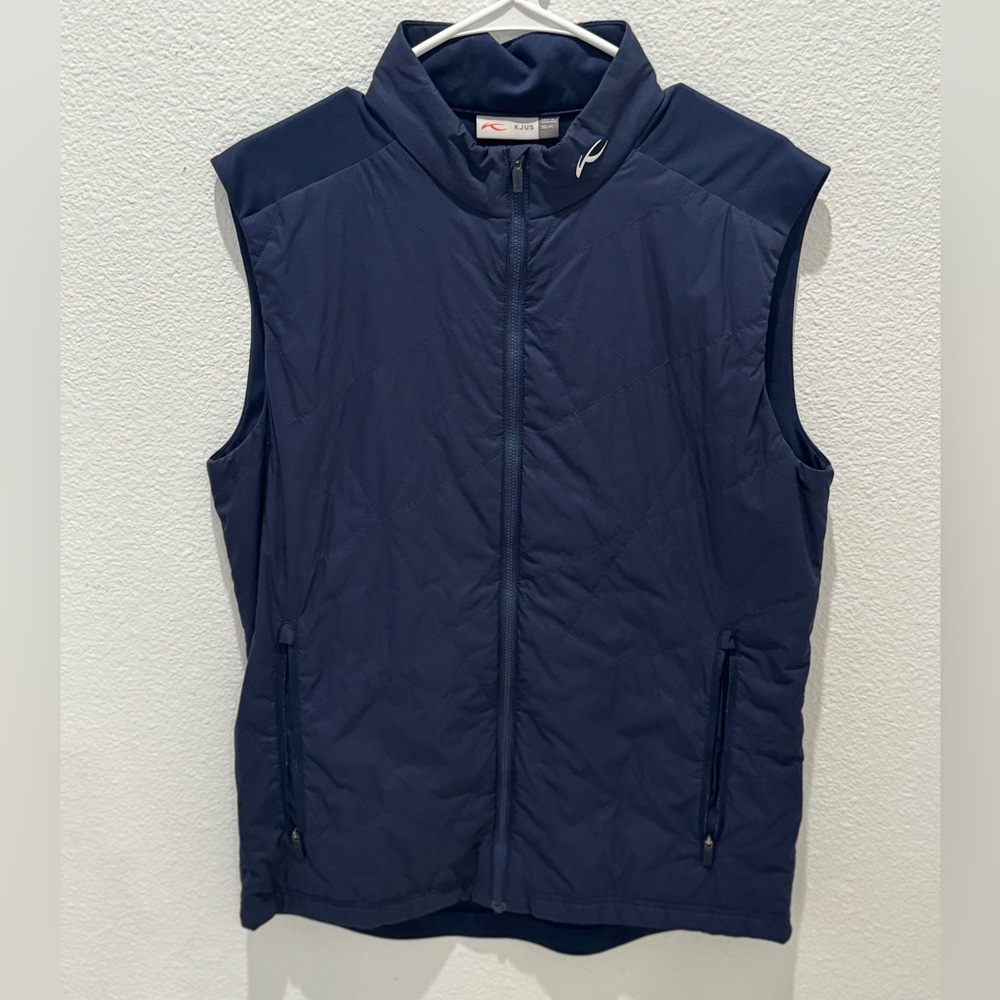 KJUS golf vest.  Size 50 (Medium), Navy.